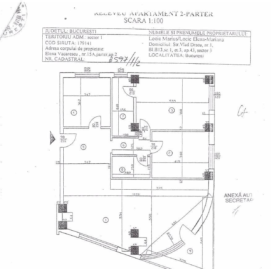 Releveu apartament